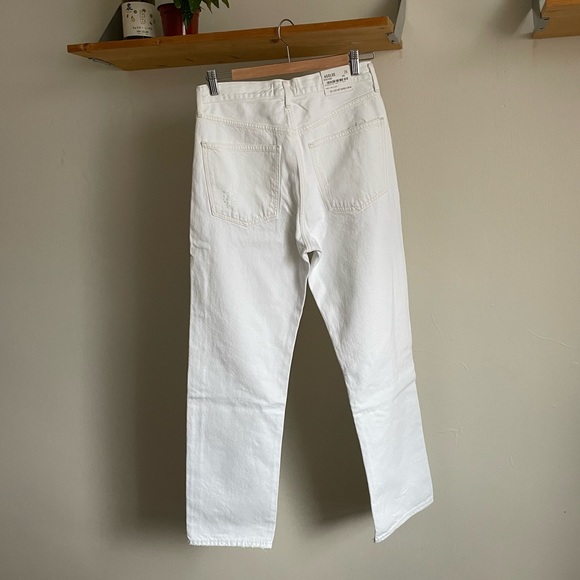 Agolde White 90s Mid-Rise Loose Fit Jeans (26) - Picture 3 of 3